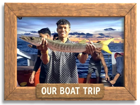 Our Boat Trip, BIG Fish.