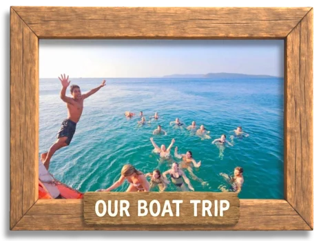 Our Boat Trip, Jump from the Boat.