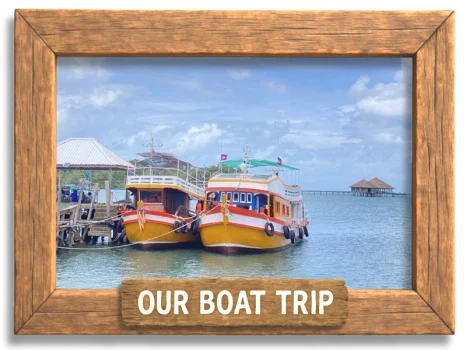 Our Boat Trip, The Boats.